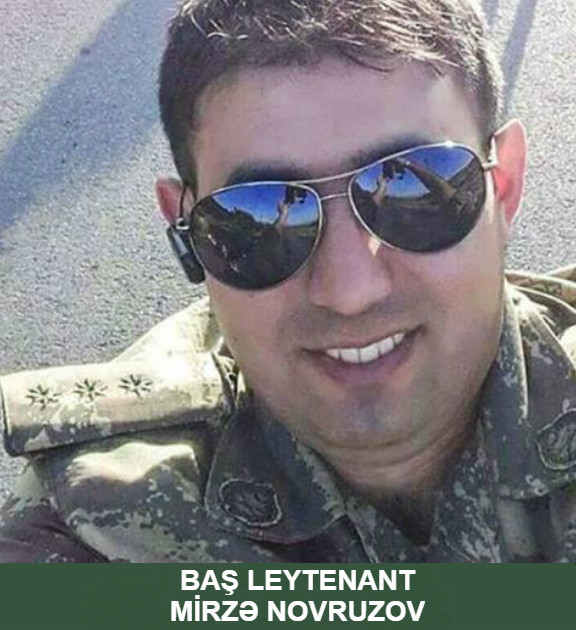 Baş leytenant Mirzə Səlvər oğlu Novruzov